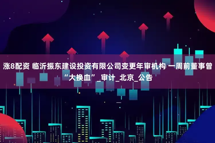 涨8配资 临沂振东建设投资有限公司变更年审机构 一周前董事曾“大换血”_审计_北京_公告