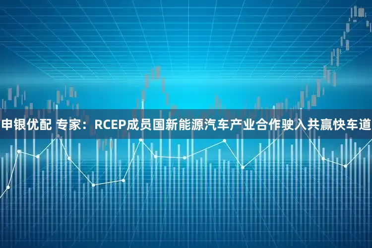 申银优配 专家:RCEP成员国新能源汽车产业合作驶入共赢快车道